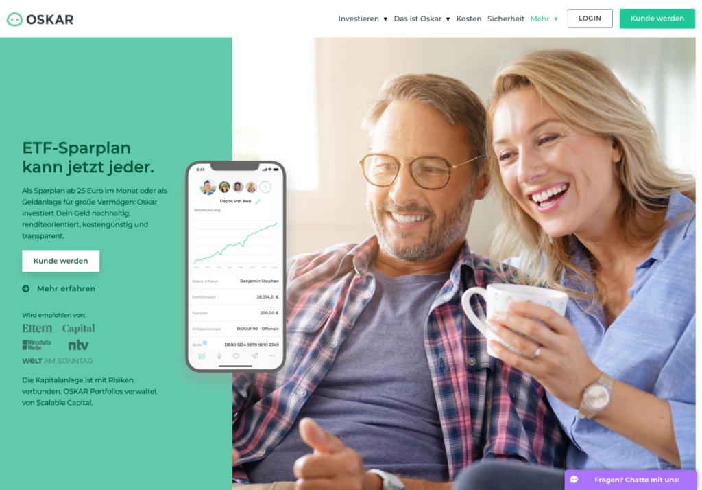 Robo-Advisor 11 OSKAR